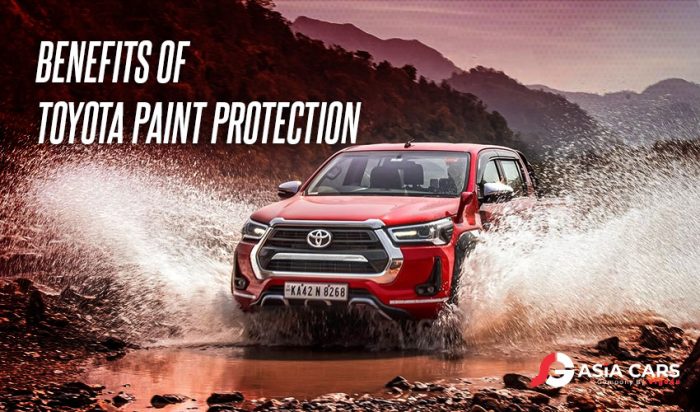 Benefits Of Toyota Paint Protection