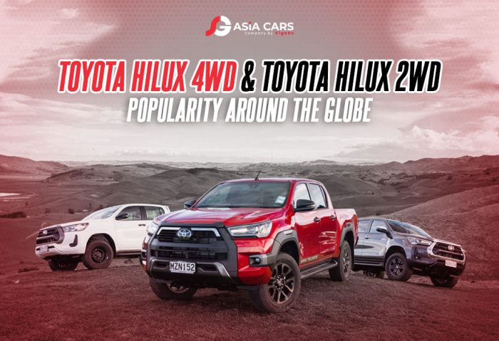 oyota Hilux 4WD & Toyota Hilux 2WD Popularity Around The Globe