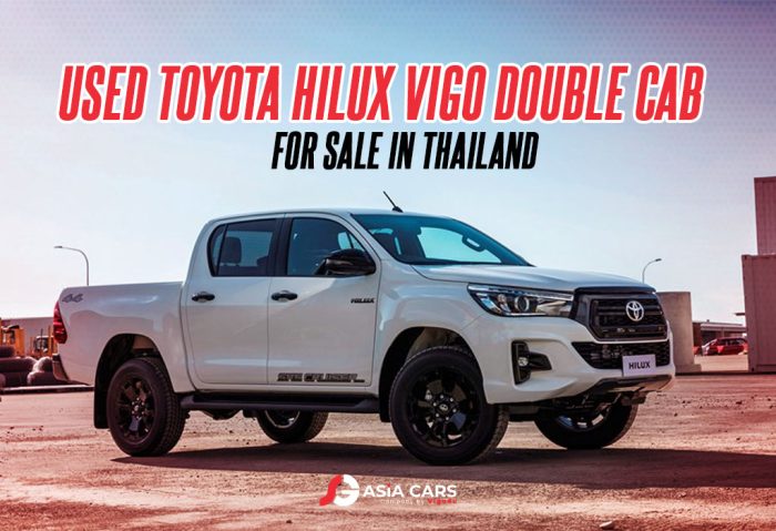 Used Toyota Hilux Vigo 4×4 Double Cab For Sale In Thailand