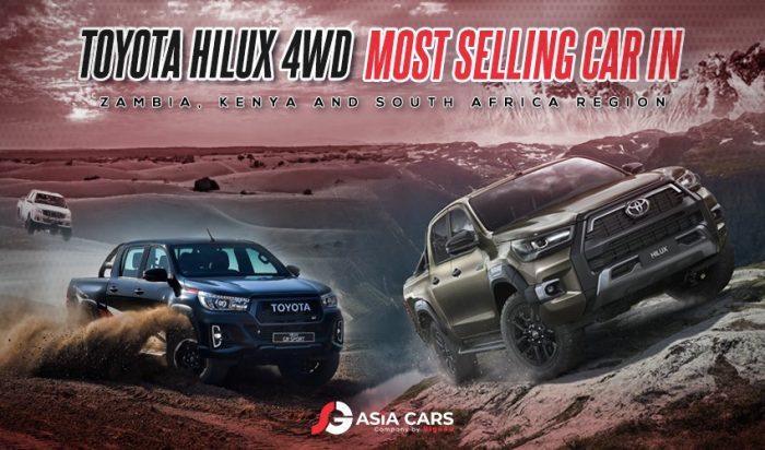 Toyota Hilux 4WD Most Selling Car In Zambia, Kenya, & South Africa Region