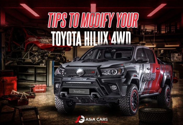 Tips To Modify Your Toyota Hilux 4wd