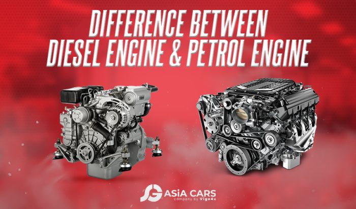 Difference Between Diesel Engine & Petrol Engine