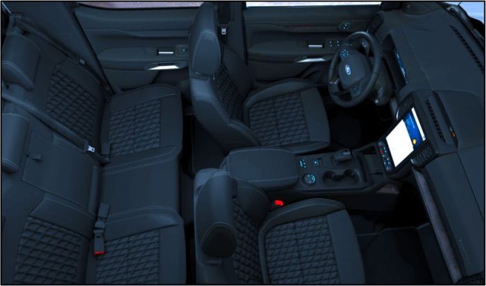 Ford Double Cab 4WD 2023 Interior