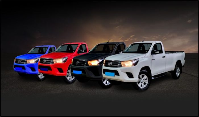Toyota Hilux Single Cab 2017 Elegant Colors