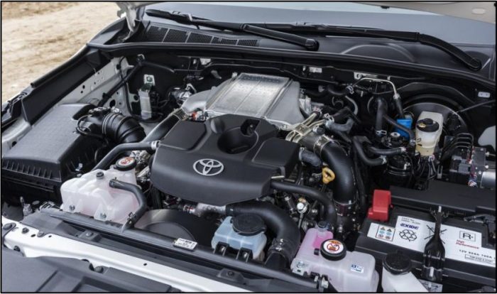 Toyota Hilux Single Cab 2017 Engine