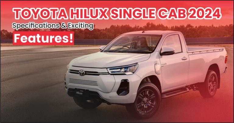 Toyota Hilux Single Cab 2024 Specifications & Exciting Features